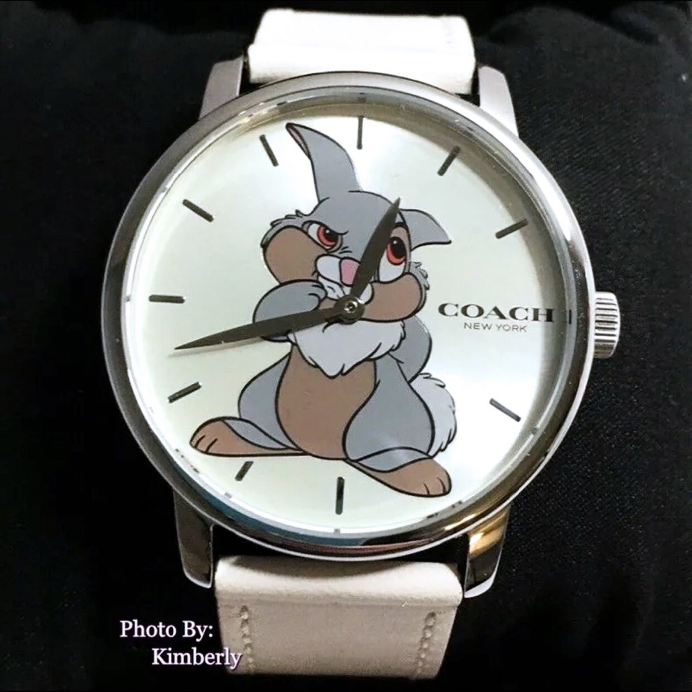 COACH Disney Thumper from Bambi Women’s Watch NWT - Picture 2 of 8